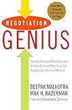 Image de Negotiation Genius: How to Overcome Obstacles and Achieve Brilliant Re