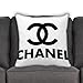 Chanel Black Logo for Pillow Case