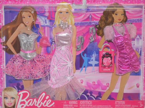 Preisvergleich Produktbild Barbie X7857, Tendgarderoben Fahionistas, Tanzabend
