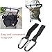 Yongse 2Pcs Universal Buggy Mummy Clips Pram Pushchair Shopping Bag Hooks Carabiner