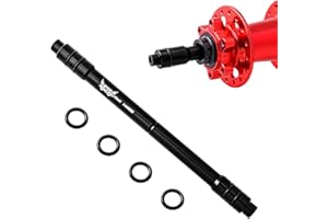 MUQZI Adaptateur QR de vélo 12/15 à 9 mm Adaptateur de moyeu de Roue Avant 100/135/142/148 mm à dégagement Rapide pour VTT et vélo de Route