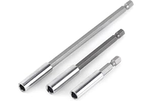 GARSENT Uchwyt na Bity Uchwyt na Bity do Wkrętaka 3 Sztuki, Mały, Wytrzymały do ​​domowego Wkrętaka Elektrycznego