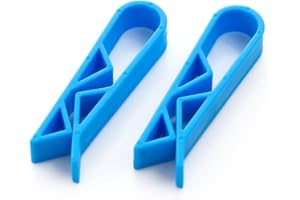 TONG YUE Lot de 10 pinces antidérapantes en plastique pour sacs poubelle