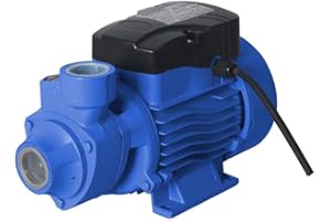 Allied UK Industrial Blue Water Pump, 0.5HP, Copper & Brass, 40L/min Flow, 7m Suction, 240V