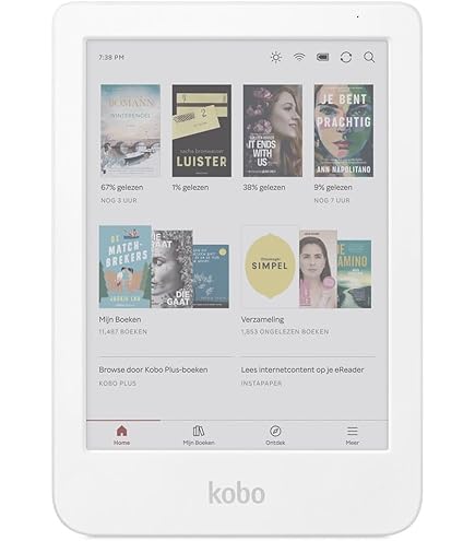 thumbnail image 2 of Kobo Libra 2 | EReader | 7" Glare Free Touchscreen | Waterproof 2 of 14