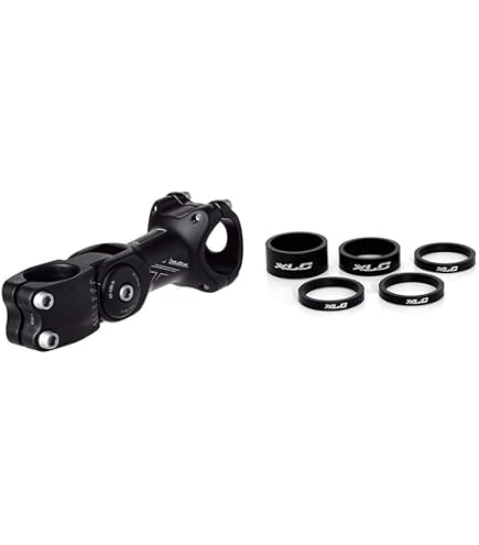XLC Comp ST-M30 A-Head Vorbau – Winkelverstellbar, Aluminium 6061T6, Für City- & Trekking-Bikes