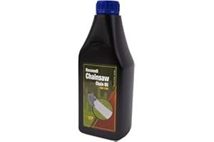 RocwooD Chainswaw Chain Oil 1 Litre Universal Ideal For Petrol & Electric Chainsaws, Strimmer & Hedge Trimmers. Anti Fling Formula To Prevent Wear & Tear. Multi Purpose Oil Increases Performance