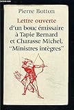 Lettre ouverte d'un bouc émissaire à Tapie Bernard