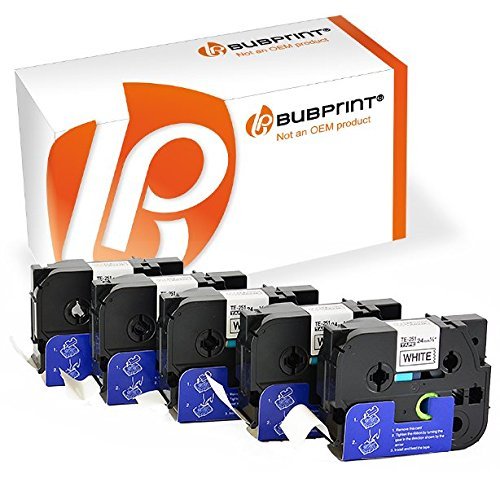5x Schriftband kompatibel für Brother TZ251 TZ-251 24mm SET