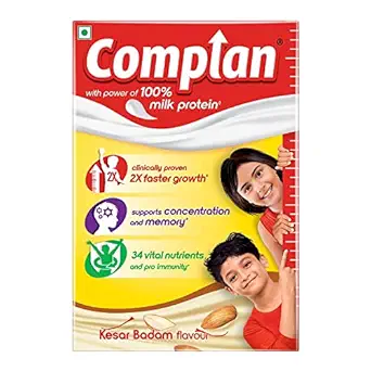 Complan Nutrition and Health Drink Pista Badam, 500gm (Carton)