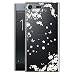Produktbild Hülle für Sony Xperia X1 (2017) ,JIENI Transparent Schmetterling Garten TPU Weich Silikon Handyhülle Schutzhülle Stoßkasten Case Bumper Slimcase Etui Tasche für Sony Xperia X1 (2017) ( Ne convient pas Sony Xperia XA1 XZ1 )