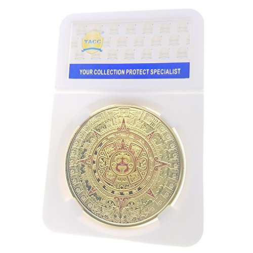 Preisvergleich Produktbild TACC Sammlermünzen Souvenir-Medaille Pyramide Maza Golden