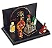Produktbild Set: Miniatur alkoholische Getränke - für Puppenstube - Maßstab 1:12 Porzellan / Kermik - Reutter - Puppenhaus Küche Alkohol Schnaps Whisky Cognac Wodka - Getränk Flasche