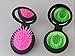 INHDBOX Folding Pocket Brush & Mirror Ladies Travel Hair Pocket Size Handbag