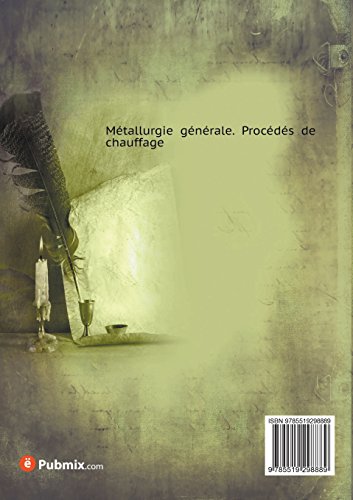 Book's Cover of Metallurgie Generale