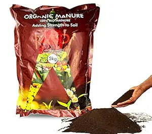 KAP Organic Manure for Home and Kitchen Garden Plants - 5 KG Pouch