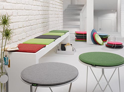 Violan VQ101 Sitzkissen 33 x 33 cm, graphite - 2