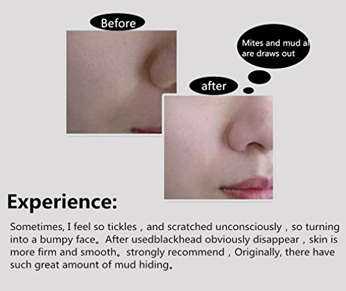 Mabox blackhead remover,Tearing style Deep Cleansing purifying peel off,acne treatment,black mud face mask(60g) - 9