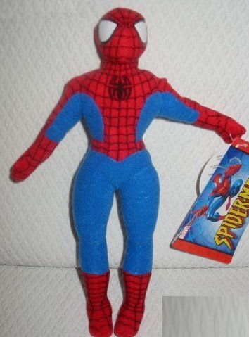 Preisvergleich Produktbild Marvel Spiderman Plüsch mit Gummisauger für das Fenster