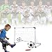 Produktbild EMOTREE Kinder Spielzeug Mini Fußballtor Set 92x61x48 cm 2 Tore mit 1 Fußball mit Pumpe Kindergeschenk