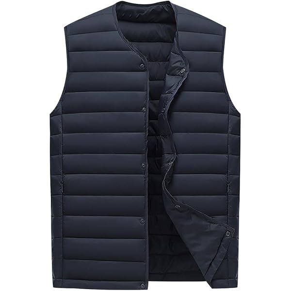 Gilet Uomo Evoga - Piumino Smanicato Slim Fit - Impermeabile E Antivento - Blu, Nero, Verde - Foto 9