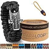 PRIMA GESCHENK: Zusammen mit der Geschenkbox erhältst du eine schöne Geschenkidee für Männer. Das Armband für Herren ist ein ideales Geschenk zum Backpacking, Bergsteigen, Survival, Wandern, Camping oder Angeln