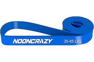 ‎NOONCRAZY Resistance Bands, Verschiedene Ebenen Widerstandsbänder mit Türanker und Handgriffen, Fitnessbänder für Kraftraining, Training, Physiotherapie, Yoga für Männer und Frauen