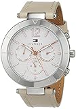 Tommy Hilfiger Unisex Multi Zifferblatt Quarz Uhr mit Leder Armband 1781880