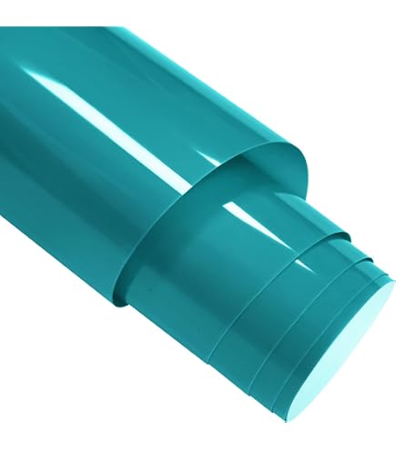 Finest Folia Plotterfolie Glänzend – Selbstklebende PVC Folie 63 Cm Breit, 5 M Lang, Farbe 031 Rot