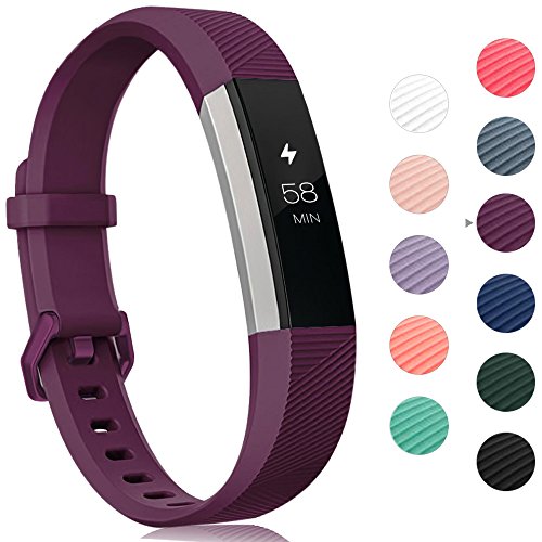 Onedream Compatible para Fitbit Alta HR Correa/Alta Strap/Ace Pulsera Mujer Hombre Recambio Silicona Correa Fucsia