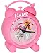 Produktbild Wecker - " Paw Patrol - pink " - incl. Name - großer Kinderwecker Analog - Alarm Kunststoff / Plastik - Mädchen & Jungen - Hund Marshall / Chase / Rubble - Ryder - Hunde - Haustiere - Boxer / Feuerwehr Polizei / Baustelle - Haustier / für Kinder & Erwachsene
