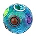 Produktbild Omiky® Luminous Stress Reliever Magic Rainbow Ball Fun Cube Fidget Puzzle Ausbildung Spielzeug für Kinder / Erwachsene (Blau)