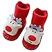 Produktbild Baby Socken Weihnachten Winter Baumwolle Söckchen,Sunday Neugeborene Kleinkind Jungen Mädchen Krippeschuhe Unisex Dicke Sock Krabbelschuhe