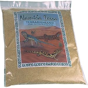 Namiba Terra 0122 Terrariensand, 5 kg medium 0.2 mm - 0.6 mm, gelb