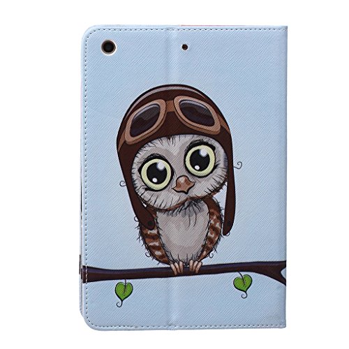 Für Apple iPad Mini 1 Schutzhülle, Für Apple iPad Mini 2 hülle, Für Apple iPad Mini 3 Schutzhülle, idatog(TM) Magnetische Schlag Buch Art Schutzhülle, Hohe Qualität Klassische Bunte Kühles Muster Design Premium PU Leder Faltender Pad Kasten mit Stand Funktion Folio Schutzhülle Perfekt Passt Für Apple iPad Mini 1/2/3 - 2