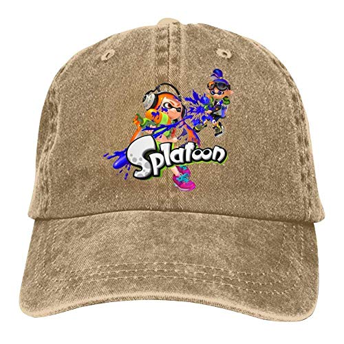 Preisvergleich Produktbild UUOnly Splatoon 2 Erwachsene Männer Frauen Einstellbare Snapback Mesh Hats Caps