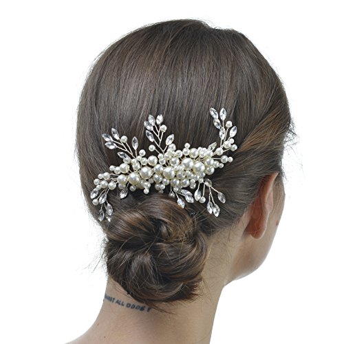 Elegante Tocado de boda para el Cabello