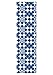 Produktbild Huella Deco h1038-ru-l Azulejos Teppich Runner Mat Floor, Vinyl, 50 x 240 cm