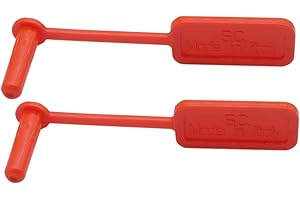 Flachberg 22 lfb lr Sicherheitsfahne Patronenlagersperre (2 Stück) Safety Flag Kaliber, Rot