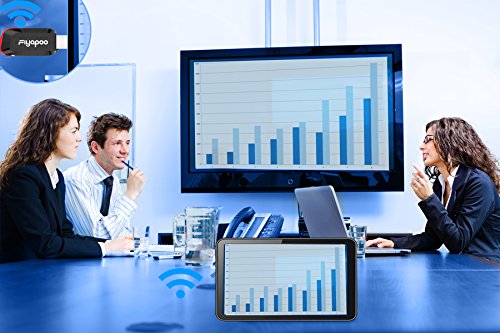 Miracast Dongle, 2.4G Wireless WiFi Display Dongle 1080P DLNA Airplay Dongle HDMI Dongle HDMI Adapter Adattatore per iPhone X / 8 / 8 Plus/ 7 / 7 Plus / iPad / Samsung Note/ Samsung Galaxy Phone Android Smartphone / Proiettore