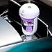 Produktbild Mini Auto Luftbefeuchter 50ml, MIRI Car Aroma Diffuser Luftbefeuchter Ultraschall Lufterfrischer Luftreiniger - Lila