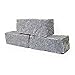 Produktbild Granit Mauersteine 40 x 20 x 15cm in Hellgrau 1000kg Holzkiste Big Bag