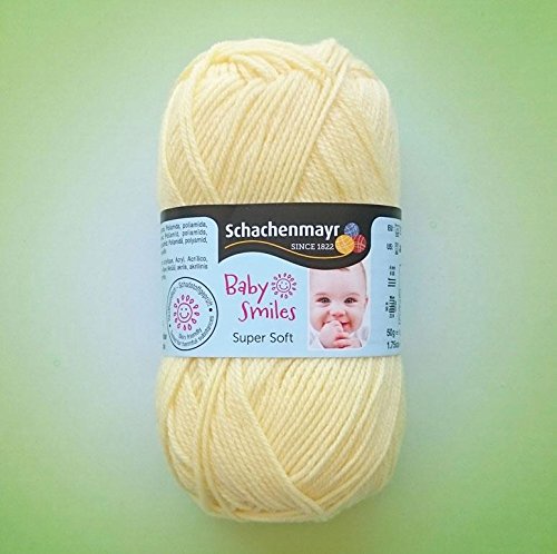 Hdk-Versand Schachenmayr Baby Smiles Super Soft 55 % Polyacryl, 45% Polyacryl (Vanille 1021)