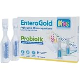 EnteroGold Kids Probiyotik Mikroorganizma, 2 Milyar Bacillus Clausii Sporu, 10 Flokon