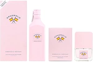 SPAGNOLO - Esencia Woman Promoción 150 ml + 30 ml, Colonia Mujer, Pack 2 Productos, Perfume Formato Spray, Eau de Toilette Natural y Femenina, Aroma Floral Afrutado, Fragancia Fresca y Duradera