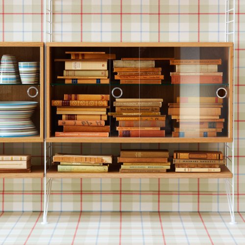 String Regalboden 78 x 20cm 3er-Pack, Eiche - 2