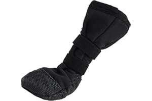 Saiyana Botas de curación de heridas para perros, protección de patas impermeables para perros para protección curativa después de procedimientos quirúrgicos