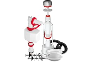 Fominaya TYF15 - Descargador Tyfon+ 15 universal con pulsador - grifo vertical extensible Fenyx Negro