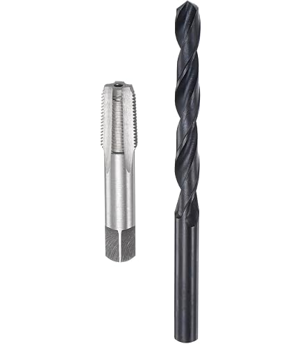 CoCud Set Rubinetti E Matrici, M10 X 0.5 Filettatura, Metrica Alta Velocità Acciaio Macchina Vite Rubinetto & Rotonda Matrice Utensile Kit - (per Riparazione), 1 Set - 5