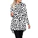 Produktbild Soupliebe Damen Langarm Leopard Print Reißverschluss Mode Mantel Strickjacke Mit Kapuze Oberteile Jacken Mäntel Sweatjacke Winterjacke Fleecejacke Steppjacke